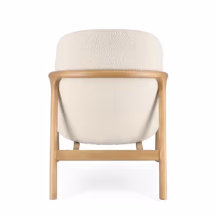 Fotel ELAIDE PURE - kremowy