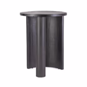 Stolik okrągły ORISSA BLACK 50 - czarny