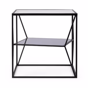 Stolik kwadratowy HYDRA 45x45 - czarny