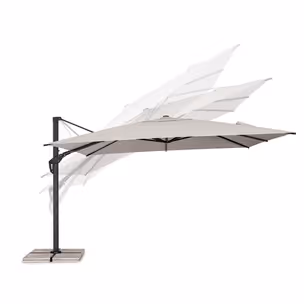 Parasol ogrodowy ARIES NATURAL 4x4