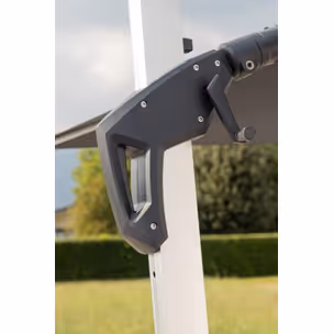 Parasol ogrodowy ARIES GREY 3x3