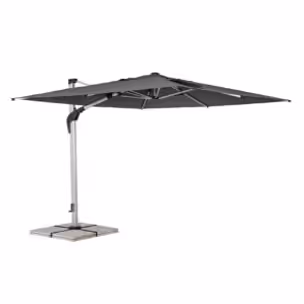 Parasol ogrodowy ARIES GREY 3x3