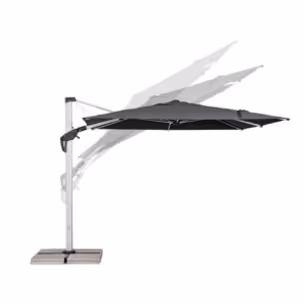 Parasol ogrodowy ARIES GREY 3x3