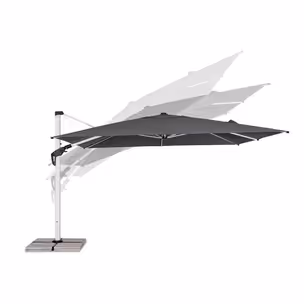 Parasol ogrodowy ARIES GREY 4x4