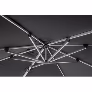 Parasol ogrodowy ARIES GREY 3x4