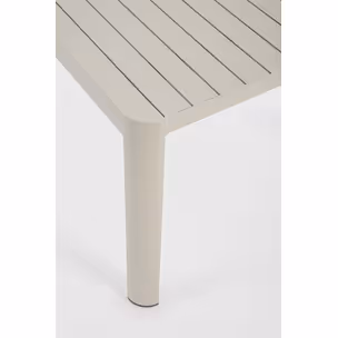 Stół rozkładany KIPLIN RUSTIN 149x97-149 - beżowy