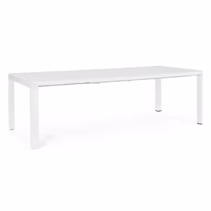 Stół rozkładany KIPLIN WHITE 180-240x100 - biały