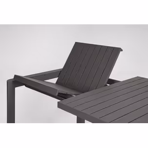 Stół rozkładany KIPLIN CHARCOAL 180-240x100 - grafitowy