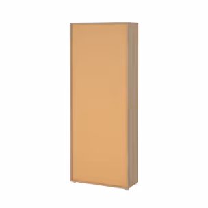Regał zamknięty SIGN 80 cm - jackson hickory/biały mat