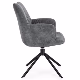 Krzesło obrotowe ALEXANDER Dark Grey - ciemnoszary