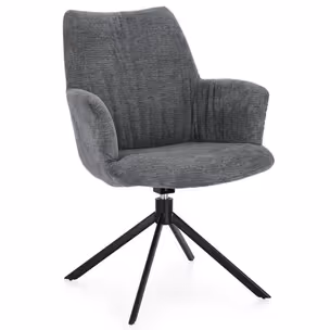 Krzesło obrotowe ALEXANDER Dark Grey - ciemnoszary