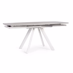 Stół rozkładany RAILI 119.5-180x85 - biały