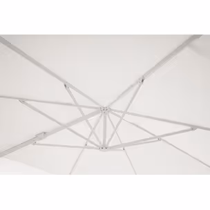 Parasol ogrodowy VEGA 3x4 - biały