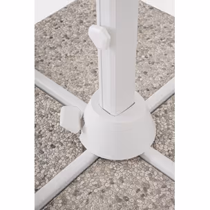 Parasol ogrodowy VEGA 3x4 - biały