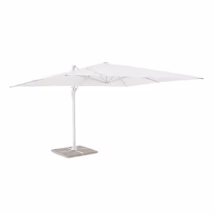 Parasol ogrodowy VEGA 3x4 - biały