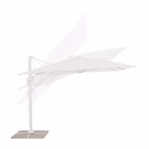 Parasol ogrodowy VEGA 3x4 - biały