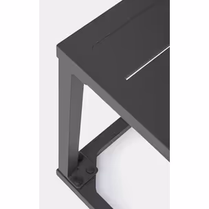 Stolik ogrodowy Hilde Charcoal