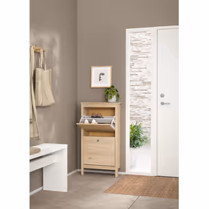 Szafka na buty MADRID 54 cm - jackson hickory mat