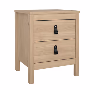 Szafka nocna MADRID 2 szuflady - jackson hickory mat
