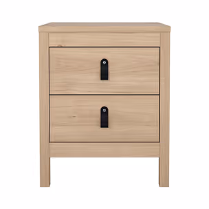 Szafka nocna MADRID 2 szuflady - jackson hickory mat