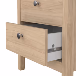 Szafka nocna MADRID 2 szuflady - jackson hickory mat