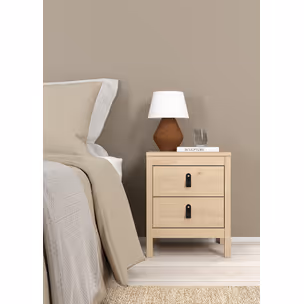 Szafka nocna MADRID 2 szuflady - jackson hickory mat