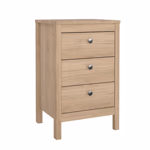 Szafka nocna MADRID 3 szuflady - jackson hickory