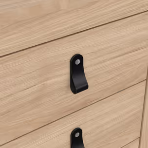 Szafka nocna MADRID 3 szuflady - jackson hickory