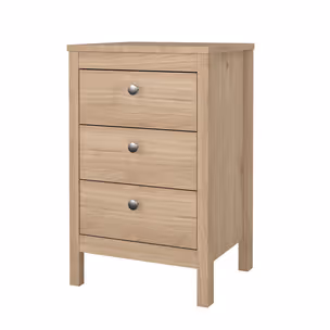 Szafka nocna MADRID 3 szuflady - jackson hickory