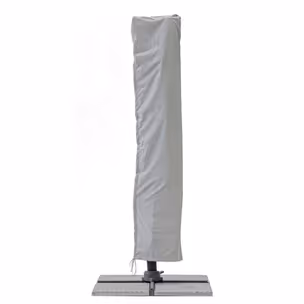 Parasol ogrodowy INES 3x4 - jasny szary