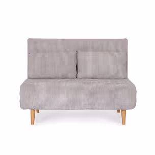 Sofa 2-osobowa rozkładana WALKER TAUPE - szary