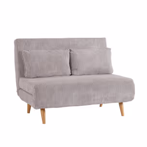 Sofa 2-osobowa rozkładana WALKER TAUPE - szary