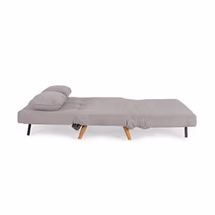 Sofa 2-osobowa rozkładana WALKER TAUPE - szary