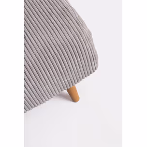 Sofa 2-osobowa rozkładana WALKER TAUPE - szary