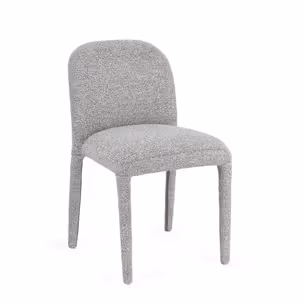 Krzesło tapicerowane ANTARA GREY - szary