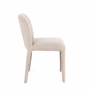 Krzesło tapicerowane ANTARA BEIGE - beżowy