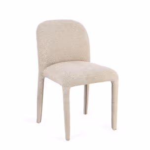 Krzesło tapicerowane ANTARA BEIGE - beżowy