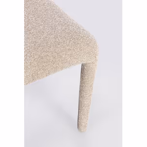 Krzesło tapicerowane ANTARA BEIGE - beżowy