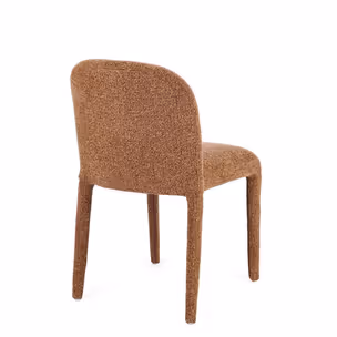 Krzesło tapicerowane ANTARA TERRACOTTA - ceglany