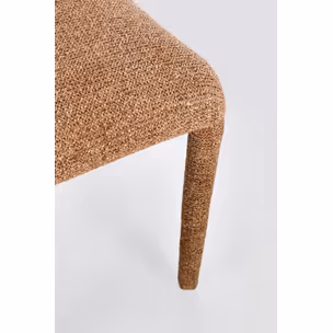 Krzesło tapicerowane ANTARA TERRACOTTA - ceglany