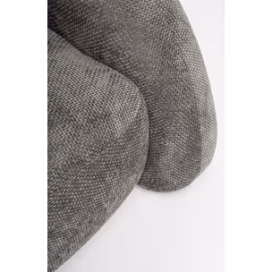 Sofa 3-osobowa CLEMENCE GREY - szary