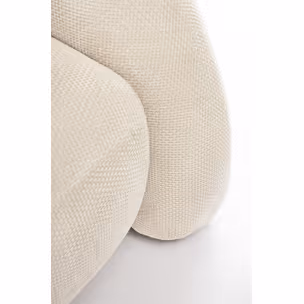 Sofa 3-osobowa CLEMENCE SHELL - beżowy