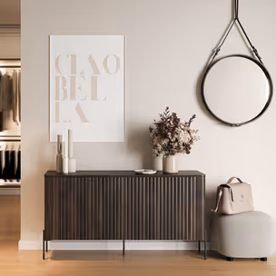 Komoda 3-drzwiowa ARIA 150 cm - dąb barokowy ristretto