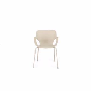 Krzesło z tworzywa LENNOX BEIGE - beżowy