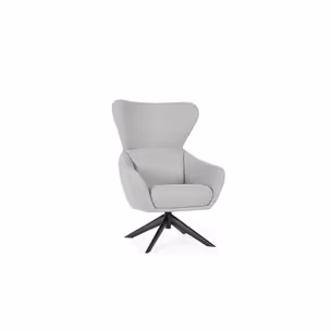 Fotel obrotowy HAILEY GRIS - szary