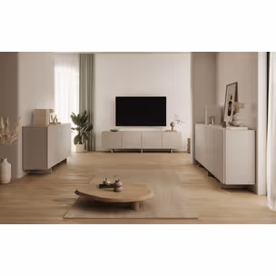 Komoda SILK 3-drzwiowa - kaszmir mat