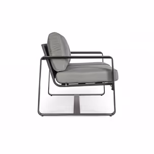 Sofa ogrodowa 2-osobowa MERRIGAN - grafitowy