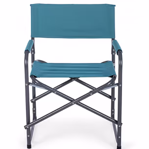 Krzesło ogrodowe reżyserskie OLBIA TURQUOISE - turkusowy