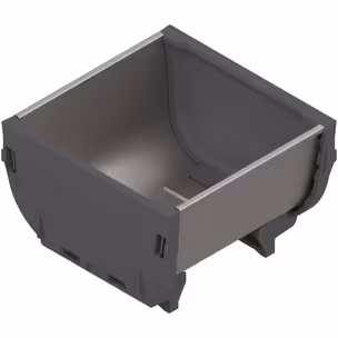 Pojemnik ORGA-LINE - inox / 88x88 mm