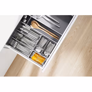 Pojemnik ORGA-LINE - inox / 88x264 mm
